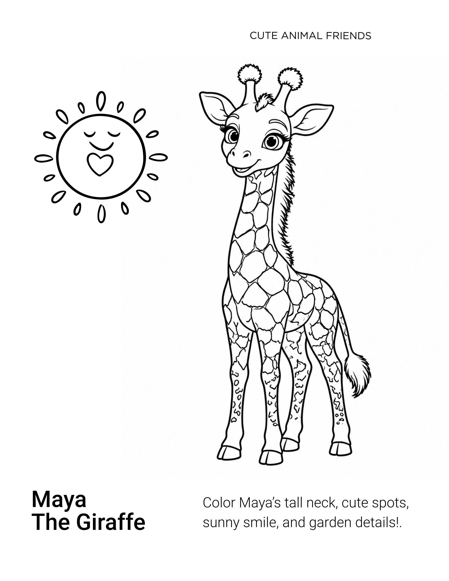 Maya the Giraffe